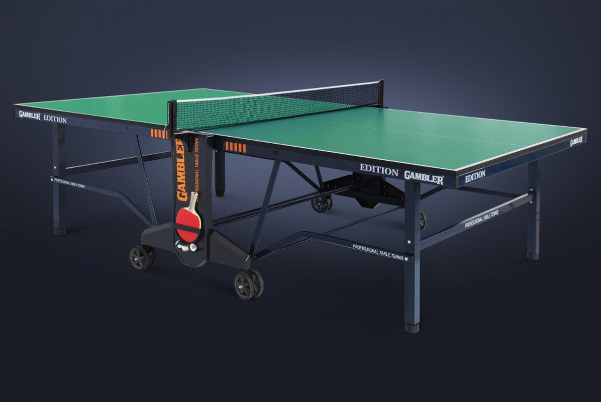 Стол теннисный Gambler Edition Indoor GTS-2 green