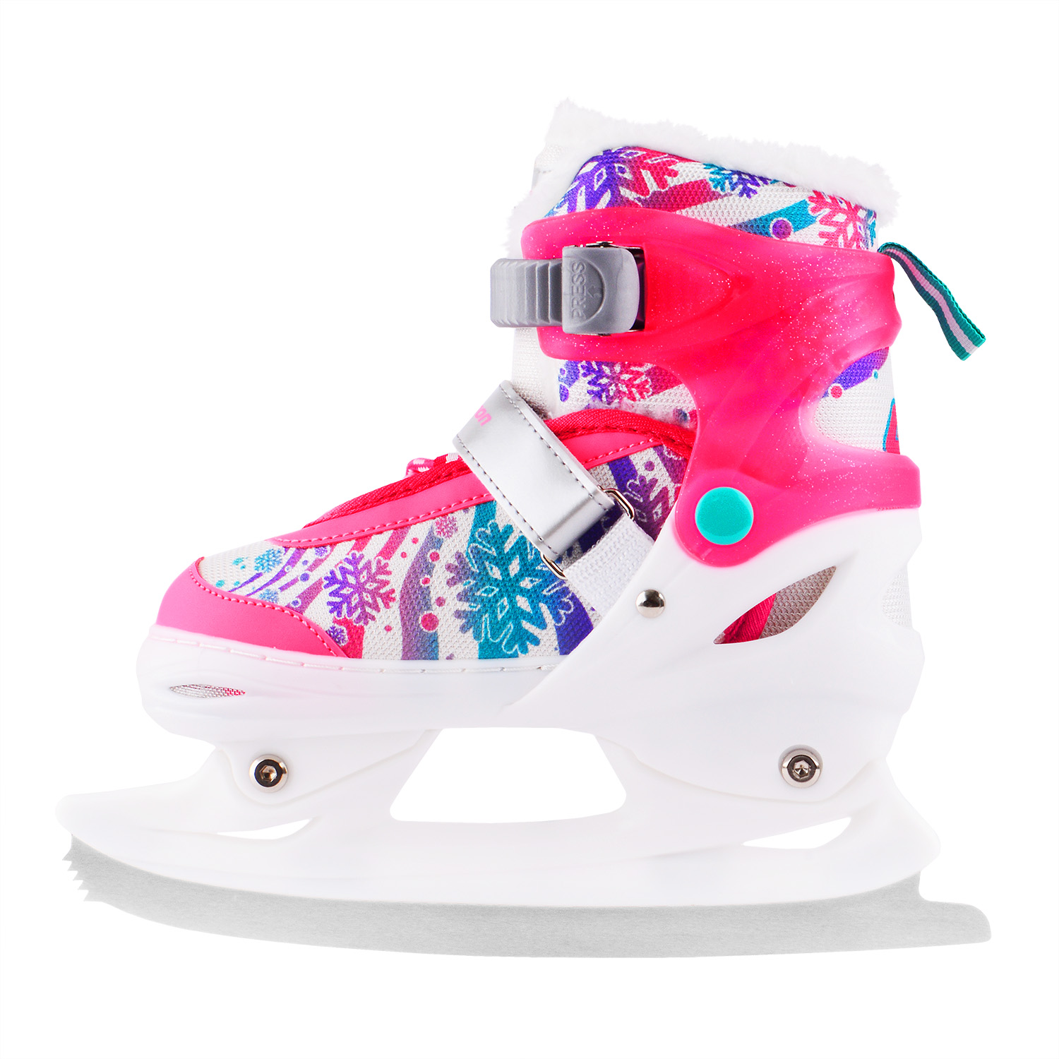 Раздвижные коньки (с мехом) Sport Collection CK-SK1105 pink