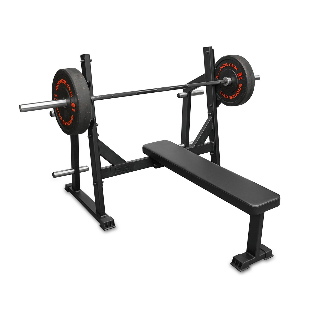 Скамья для жима горизонтальная Bronze Gym PARTNER AL-304L | Premium Fitness