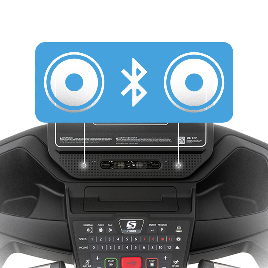 Беговая дорожка SPIRIT XT285 Black