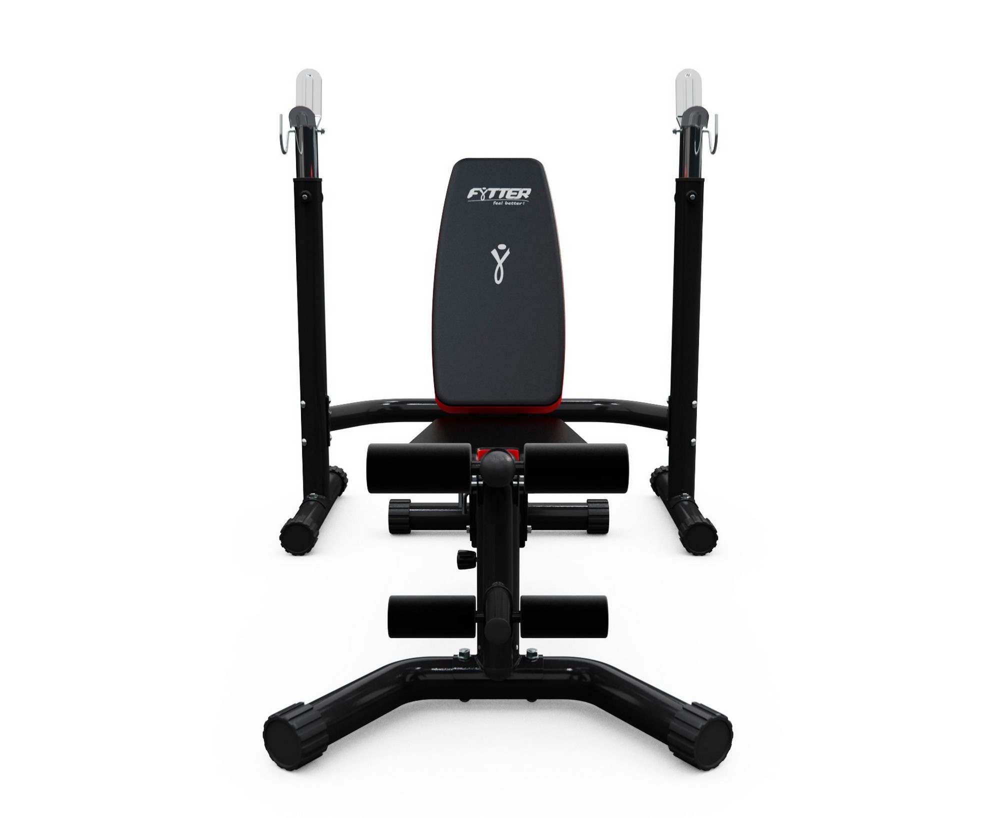 Скамья со стойками под штангу DFC Fytter BEW05R | Premium Fitness