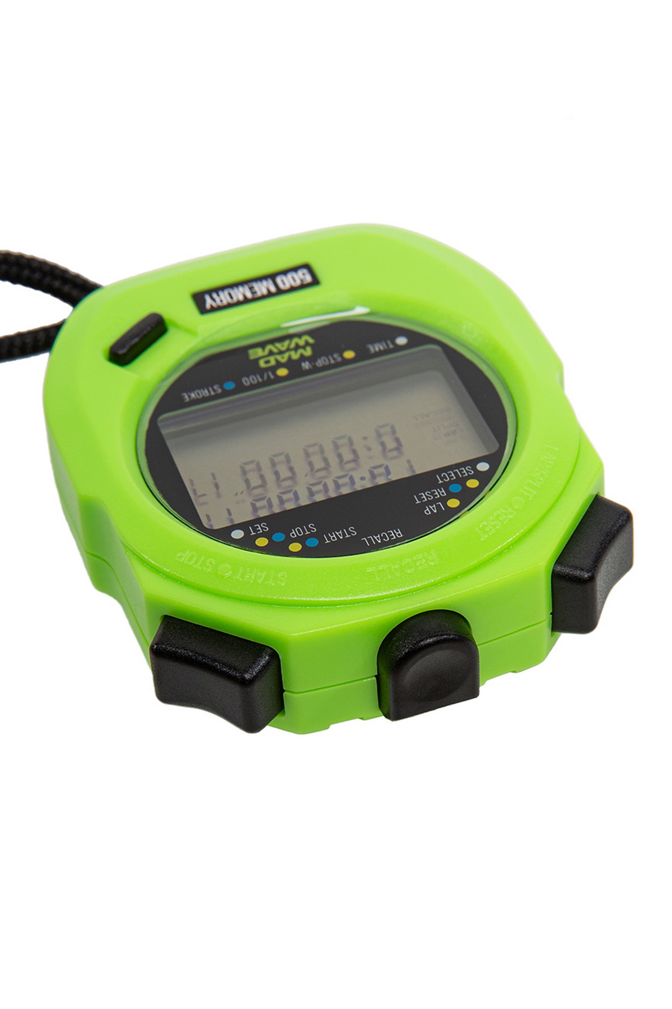 Секундомер Mad Wave Stopwatch SW-500 memory M1402 09 5 00W зеленый