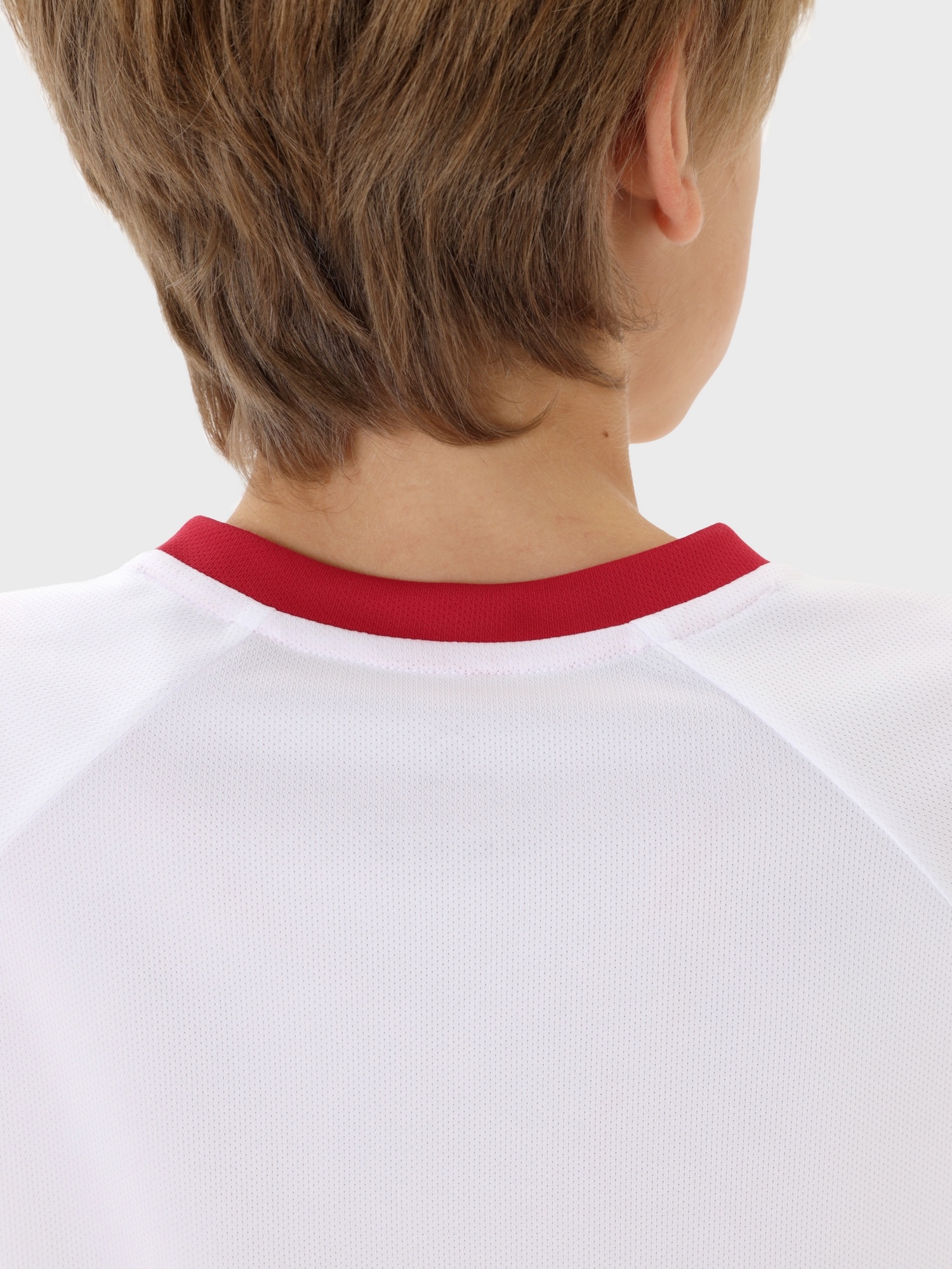Детская футбольная форма Kelme Football Uniform Set 8551ZB31084-100 White\Red