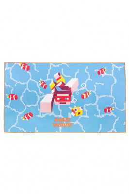 Полотенца Mad Wave Microfiber towel Diver M0764 18 1 00W разноцветный