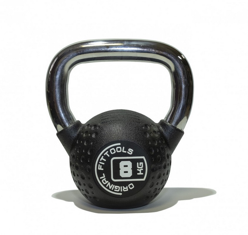 Набор полиуретановых гирь Original Fit.Tools 10 штук от 4 до 32 кг FT-KB-CPU-SET