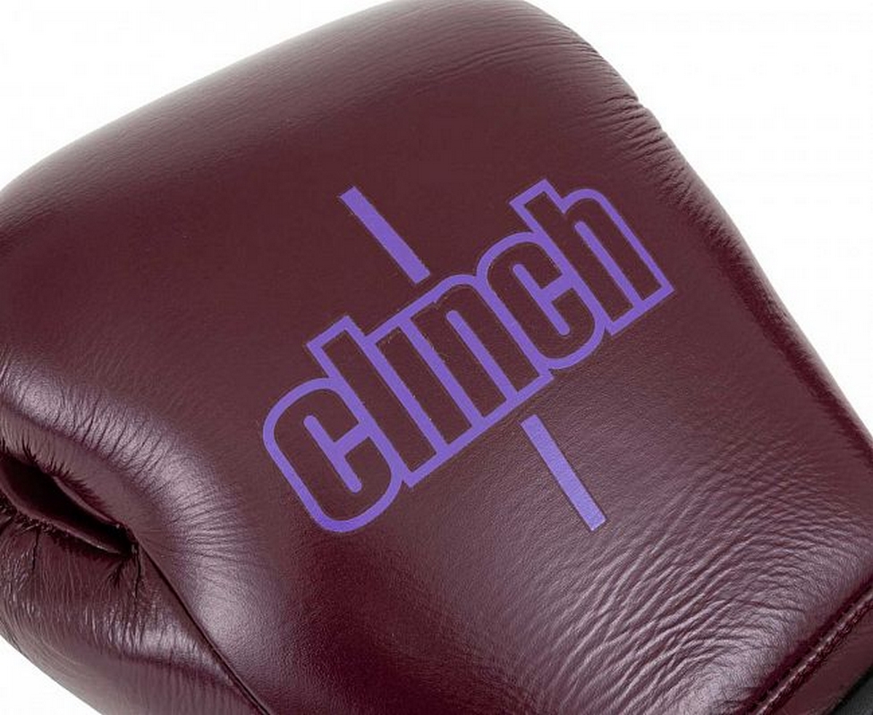 Перчатки боксерские Clinch Undefeated C161 бордовый