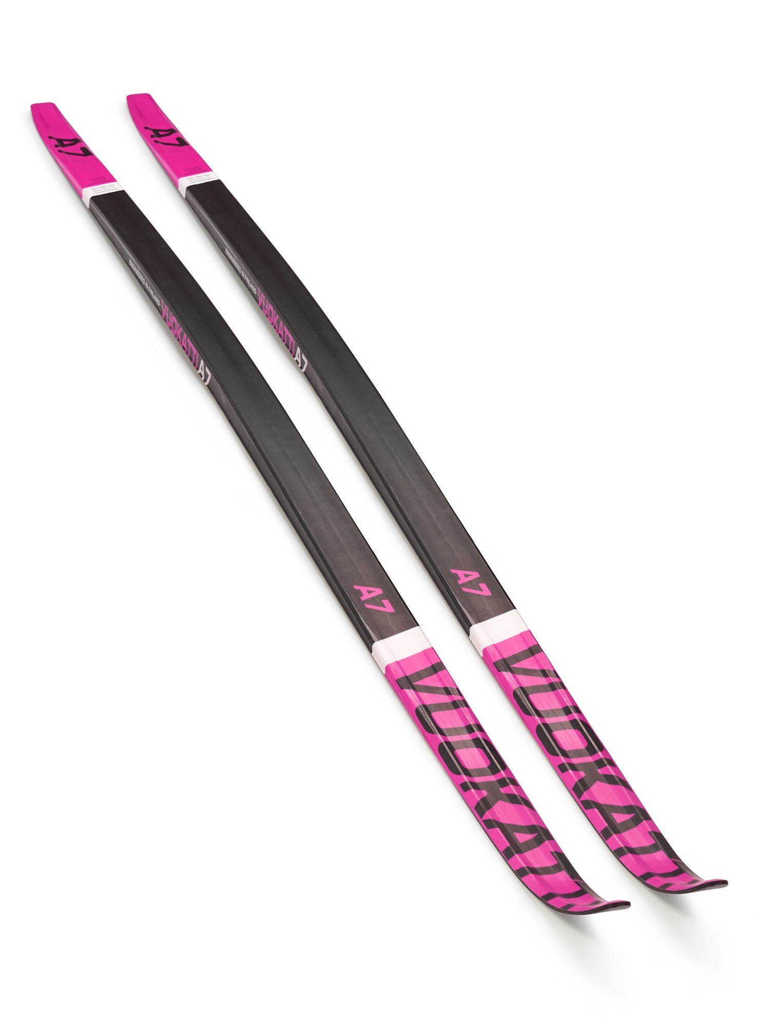 Лыжи Vuokatti Step Black\Magenta