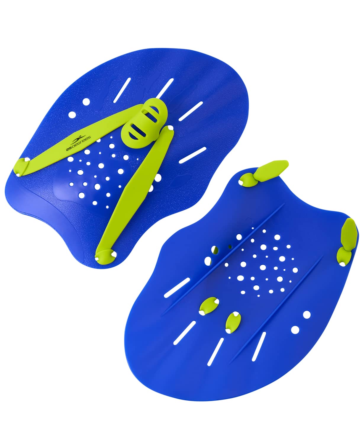 Лопатки для плавания 25DEGREES Alfa Blue/Lime