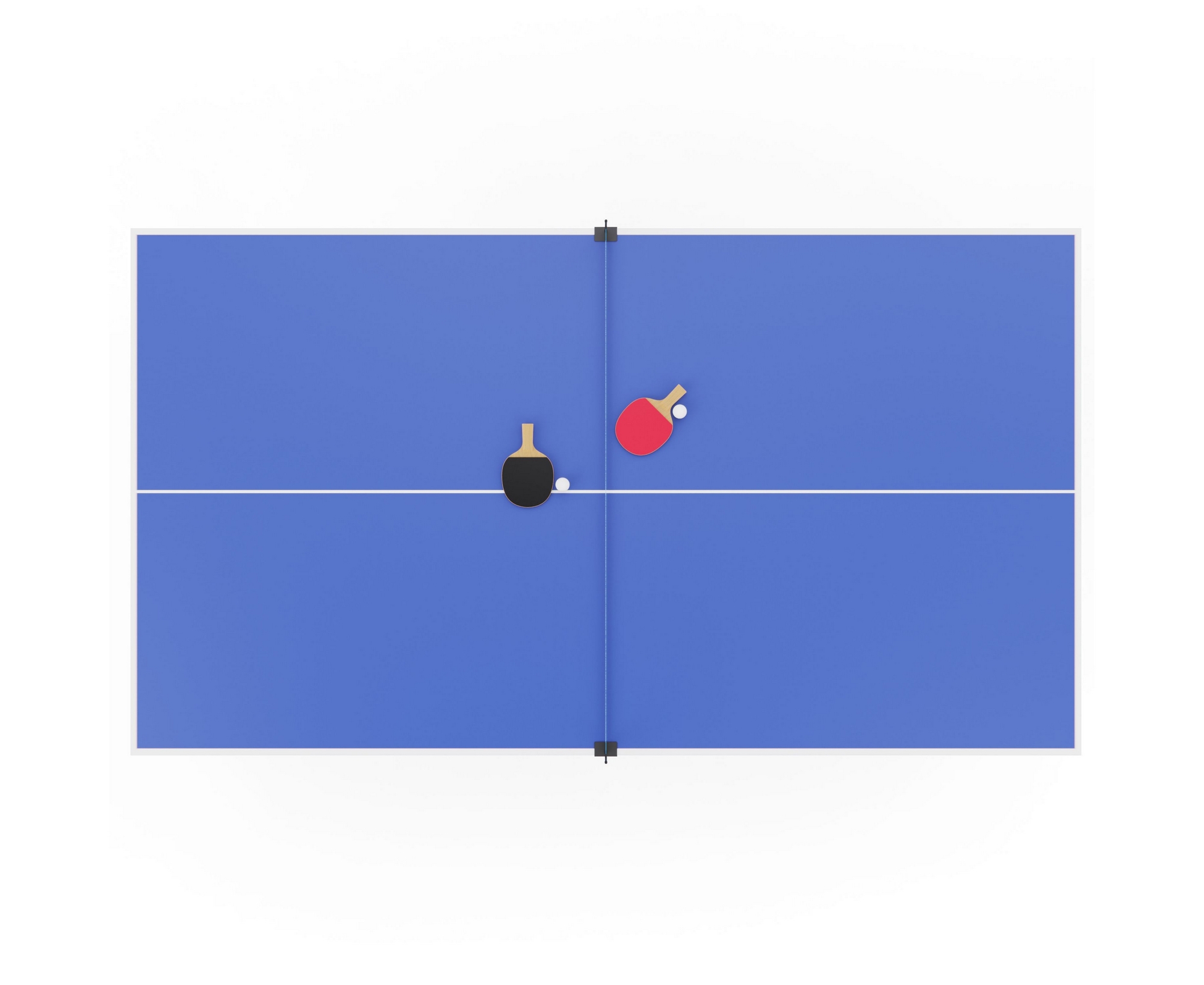 Теннисный стол ITTF 274 x 152, с сеткой и ракетками DFC RQ24002