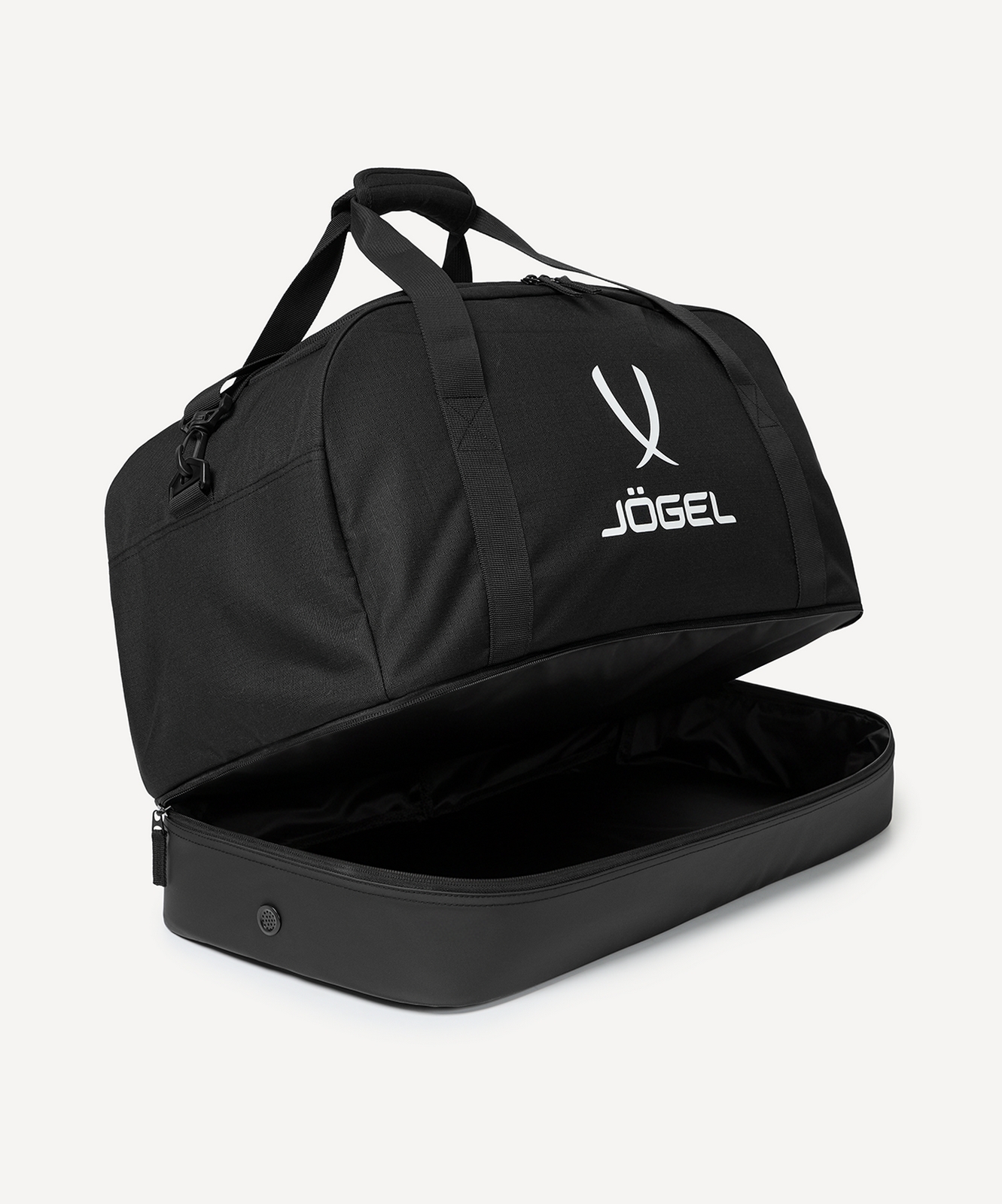 Сумка спортивная с двойным дном Jogel Division Double Bottom Bag, черный