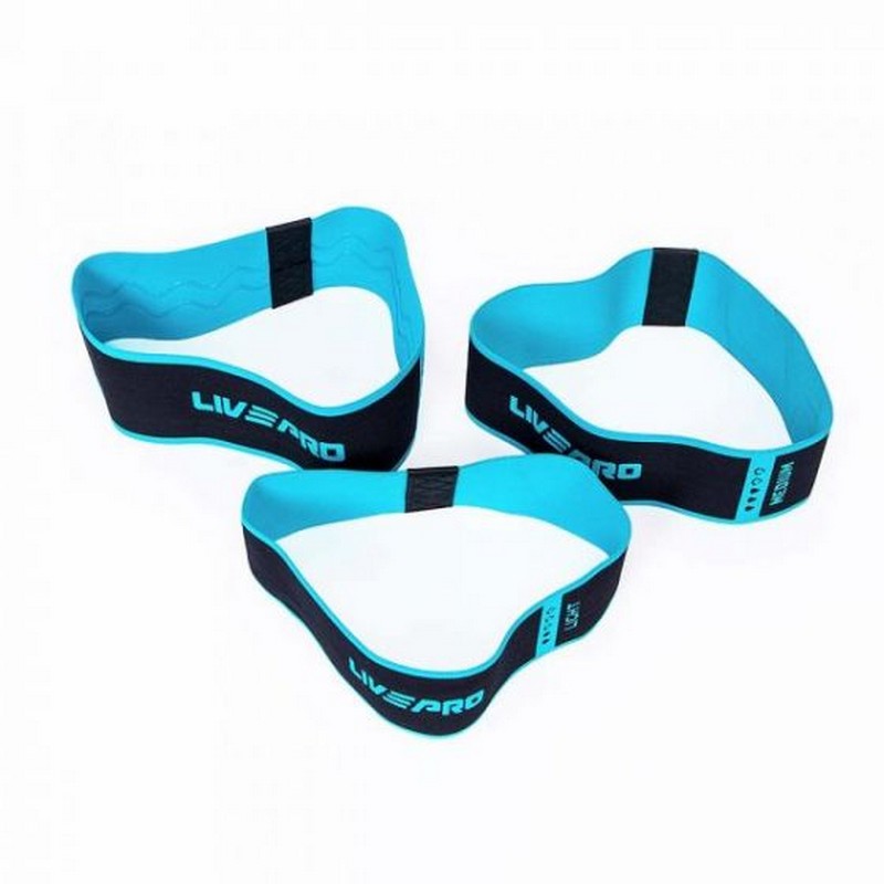 Тканевый амортизатор Live Pro Resistance Loop Band LP8414-L-BK высокое сопротивление