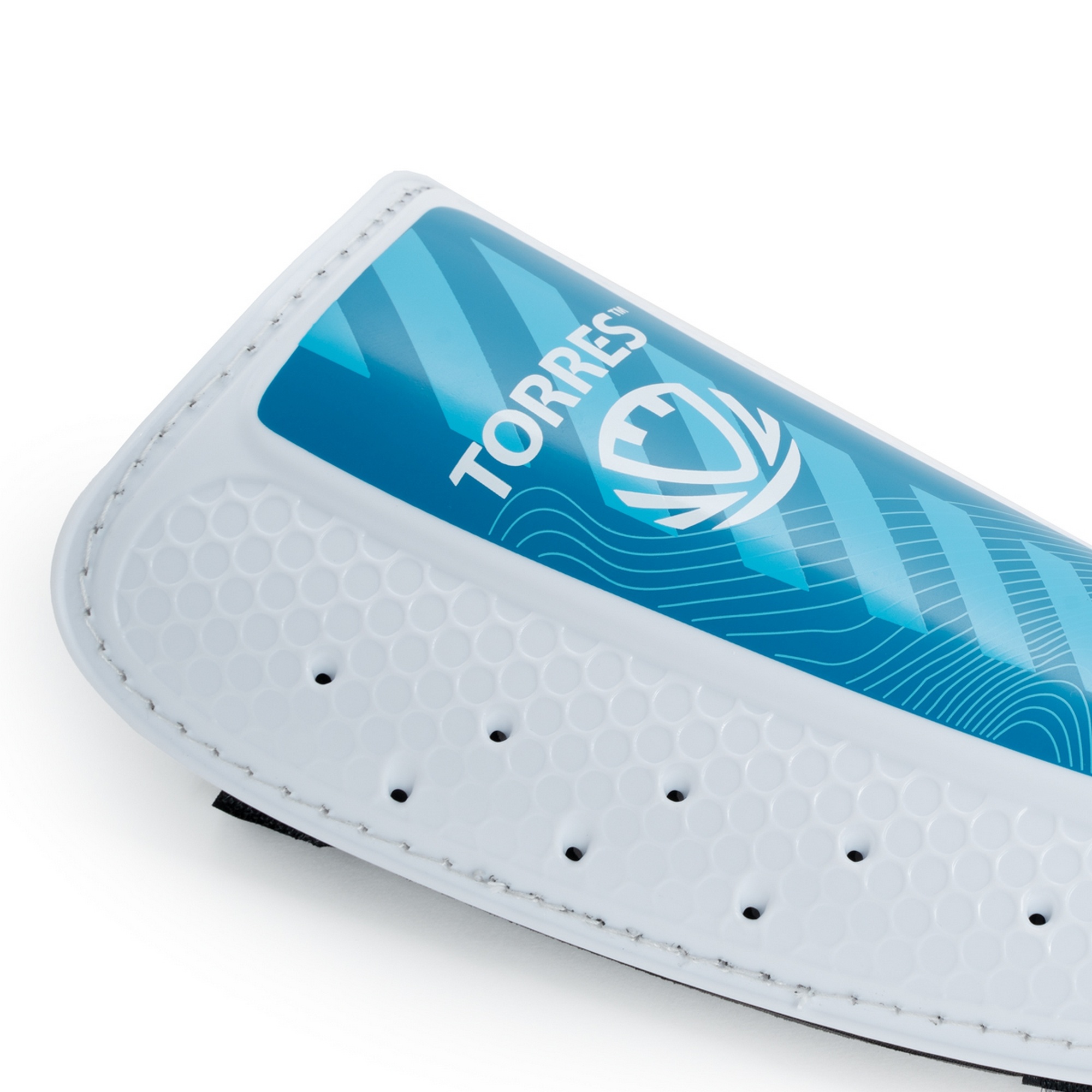 Щитки Torres Match FS2305 бело-голубой