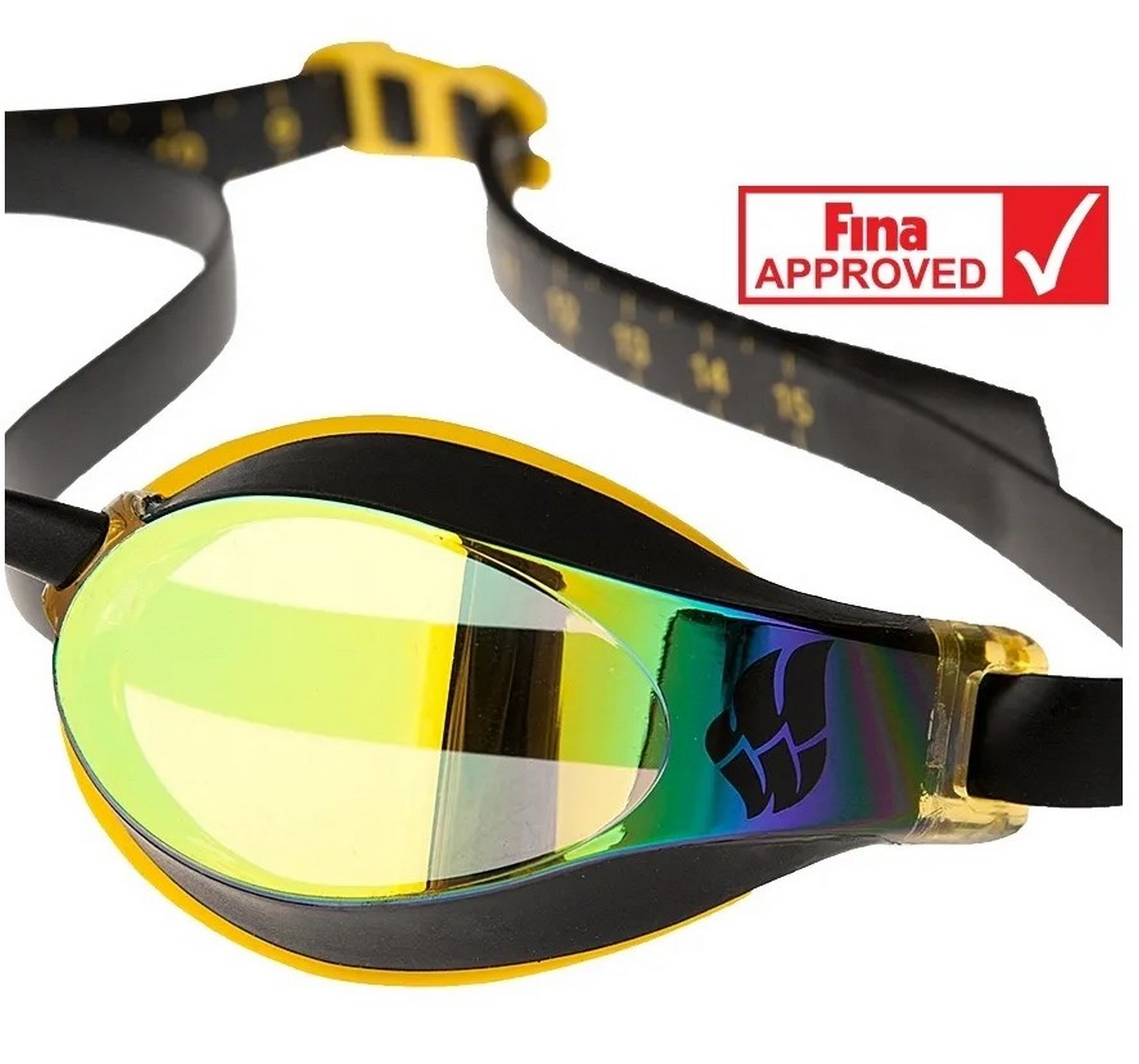 Стартовые очки Mad Wave X-Look rainbow M0454 06 0 06W
