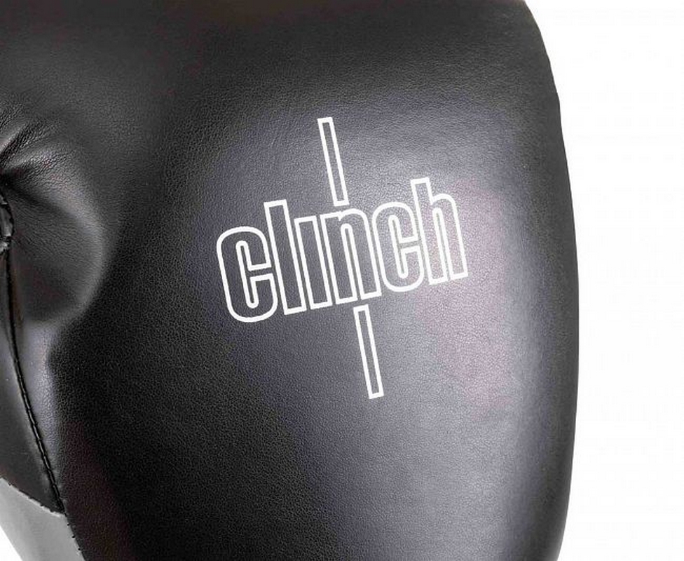 Перчатки боксерские Clinch Contender C184 черно-серый
