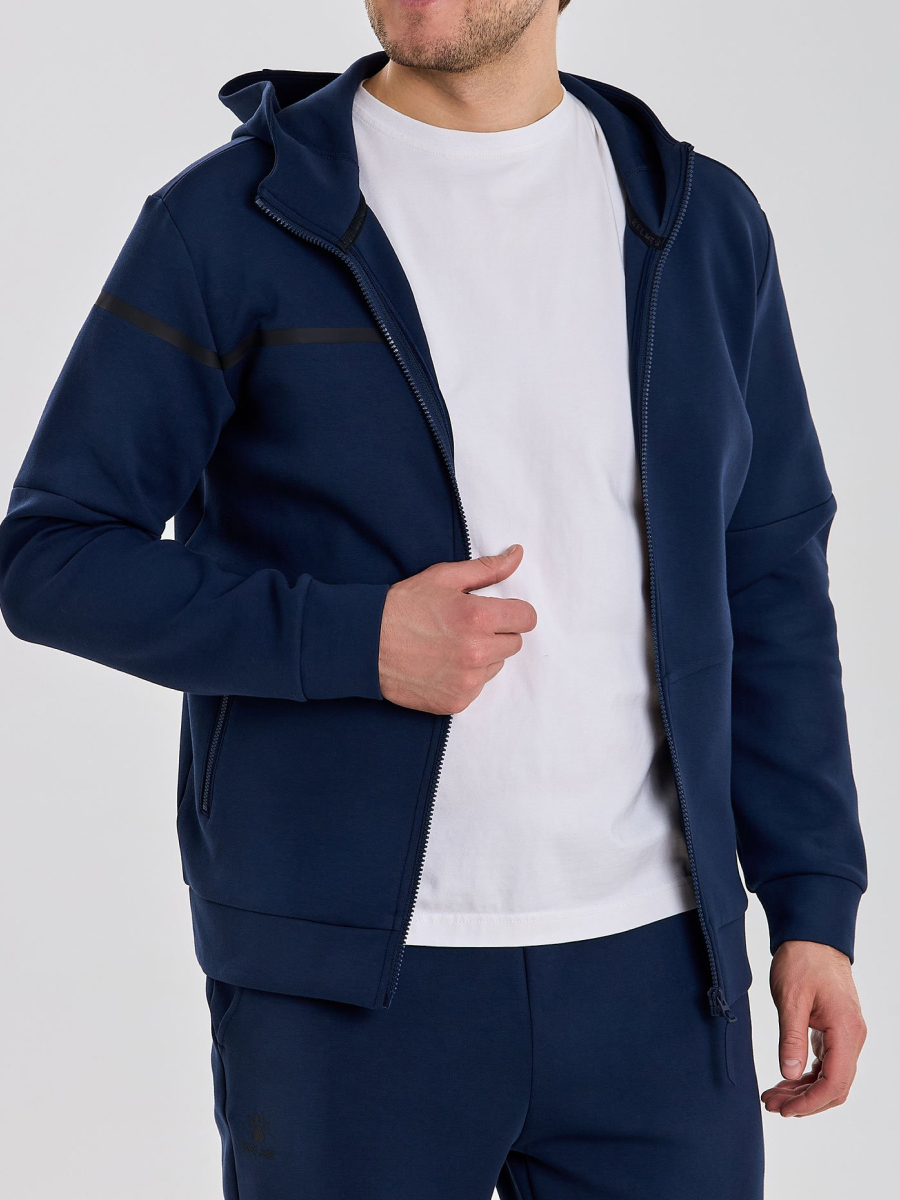 Толстовка Kelme Hooded Jacket 7361WT1101-416 Dark Blue