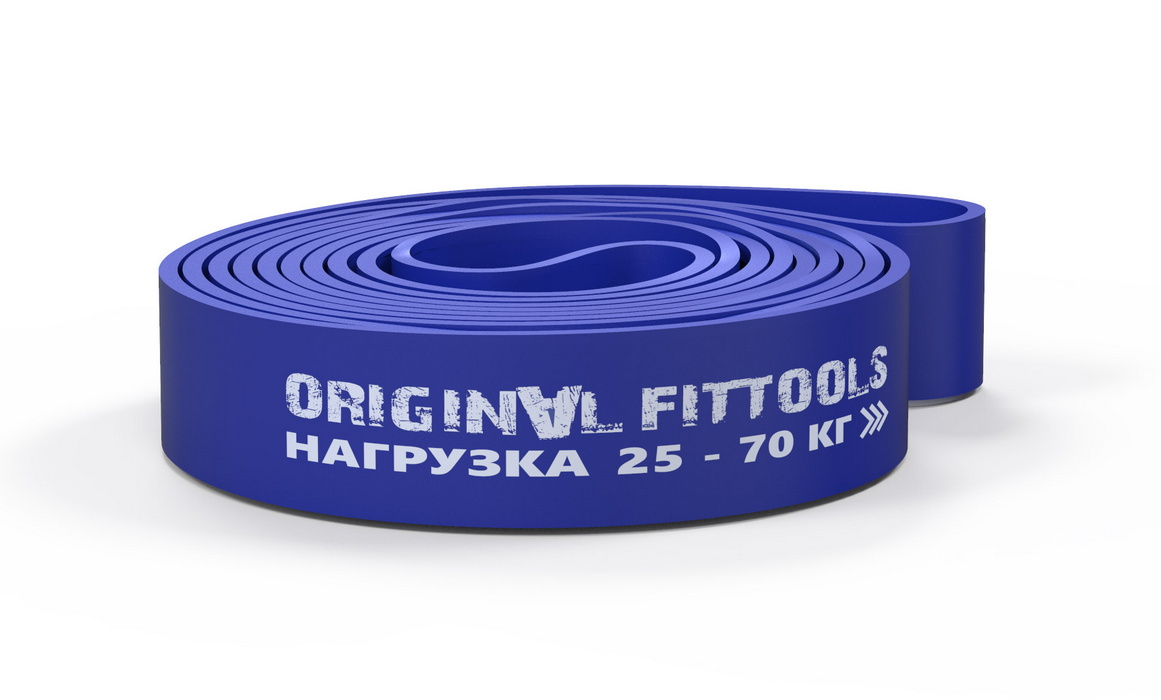 Эспандер ленточный (нагрузка 25 - 70 кг) Original Fit.Tools FT-EX-208-64