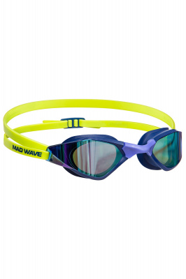 Очки для плавания Mad Wave Dynamix rainbow M0424 28 0 03W Темно-синий