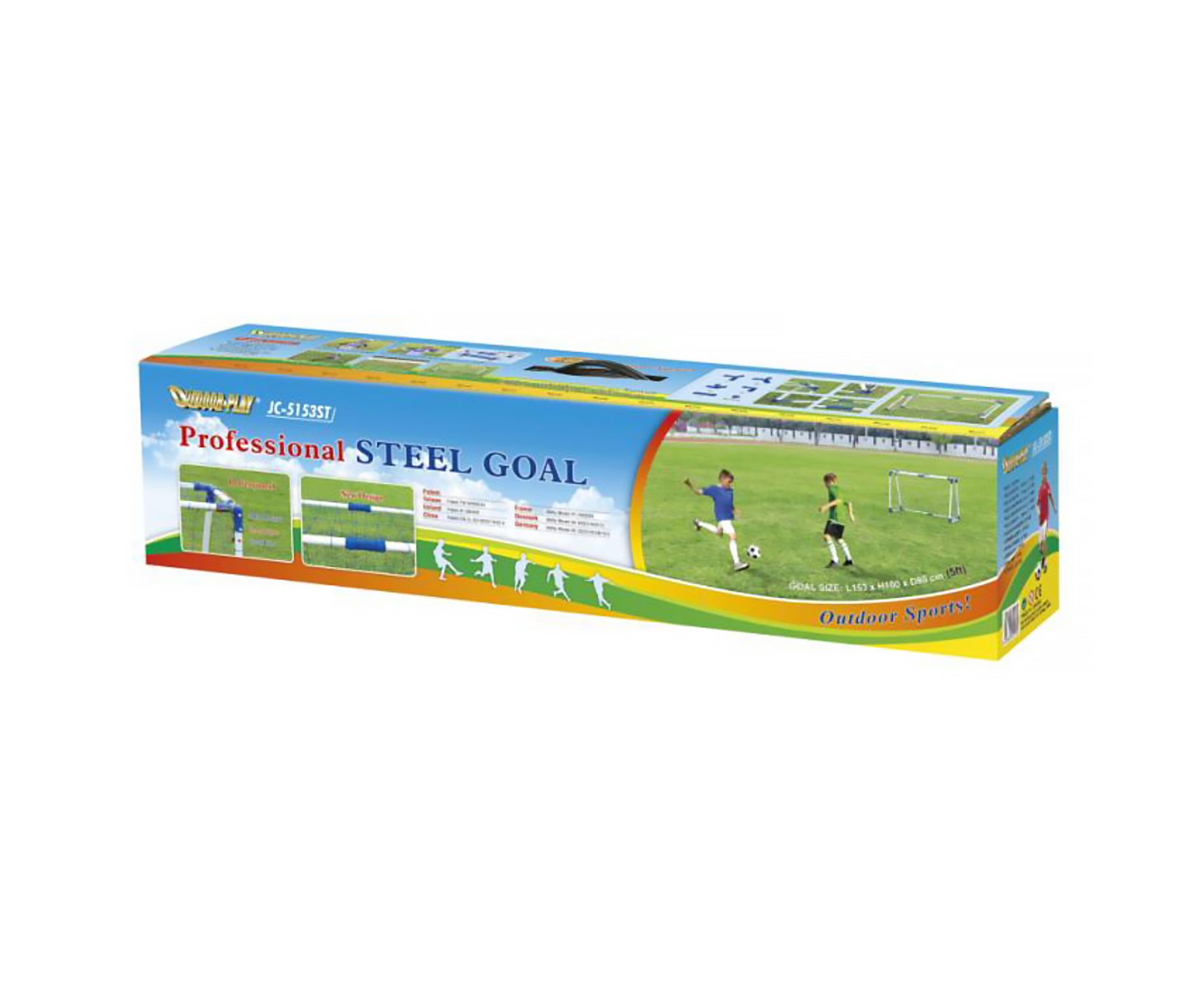 Ворота игровые DFC 5ft сталь GOAL5153ST