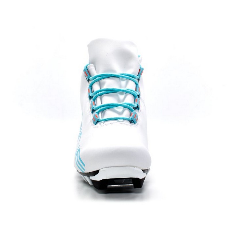 Лыжные ботинки NNN Spine Smart Lady 357/9M (T4) белый/бирюзовый