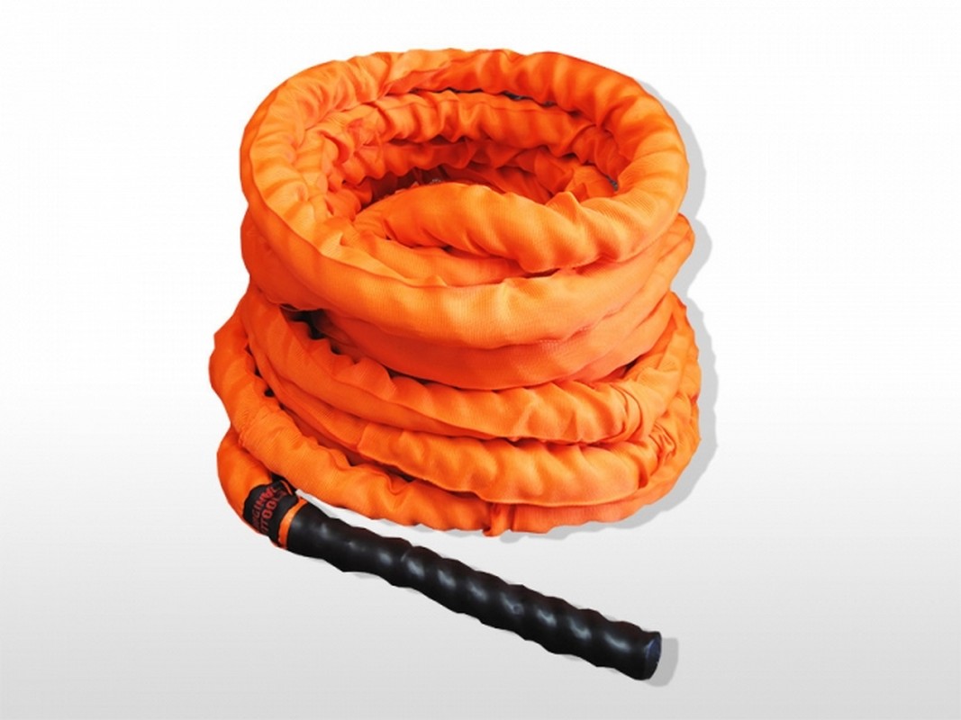 Канат для функционального тренинга Original Fit.Tools d38 мм, l15 м FT-BTR-38-15000