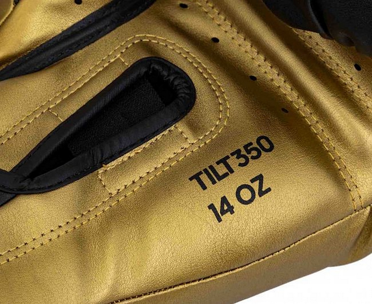 Перчатки боксерские Adidas Speed Tilt 350 SPD350VTG черно-золотой