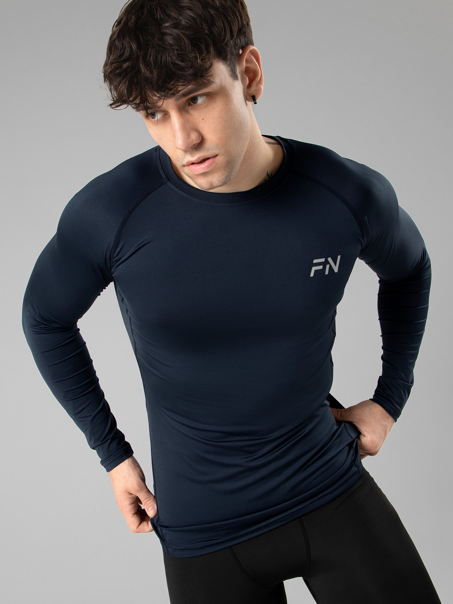 Термобелье (верх) FN Warm FN4051001-424 Dark Blue