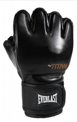 Перчатки тренировочные L-XL Everlast Titan P00003012 черный