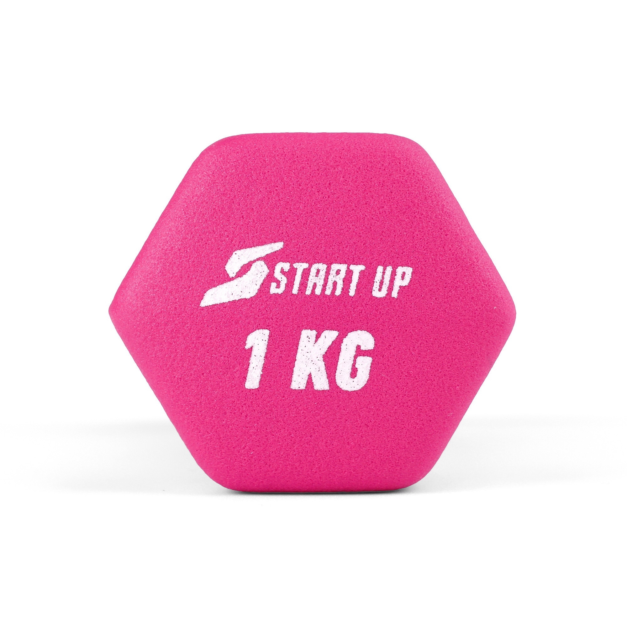 Гантель неопреновая 1 кг Start Up HD1201 розовый