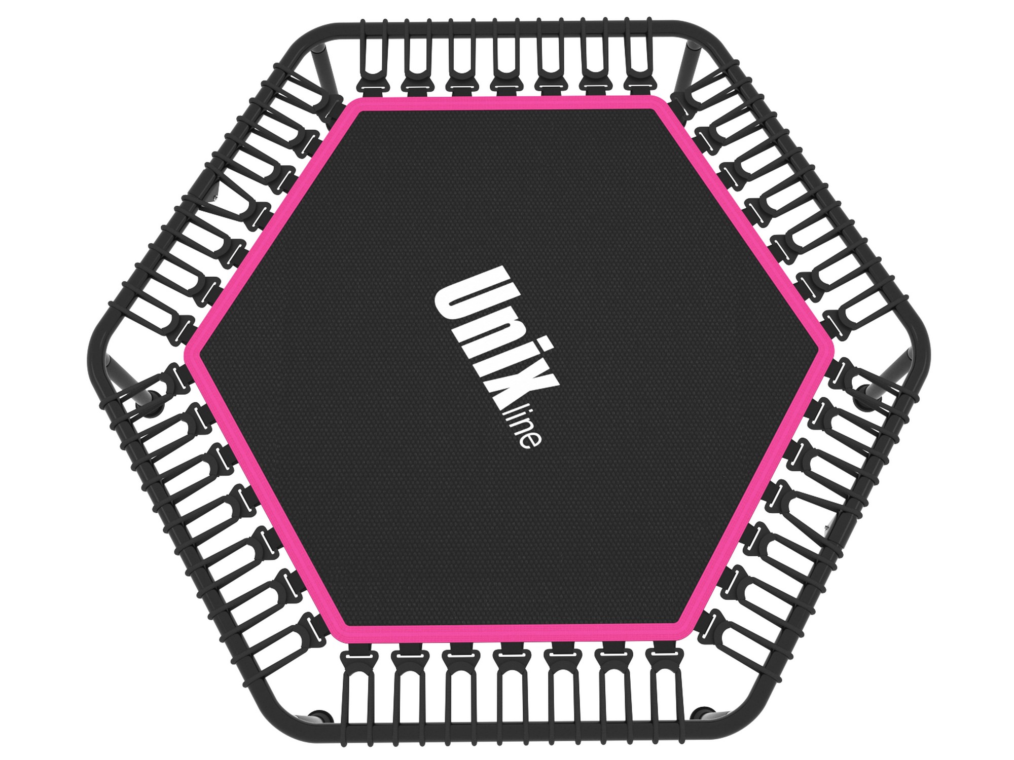 Батут Unix Line FITNESS Lite TR130FITWHP Pink (130 cm)