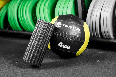 Роллер массажный YouSteel Epp Roller, 330х140мм, темно-серый