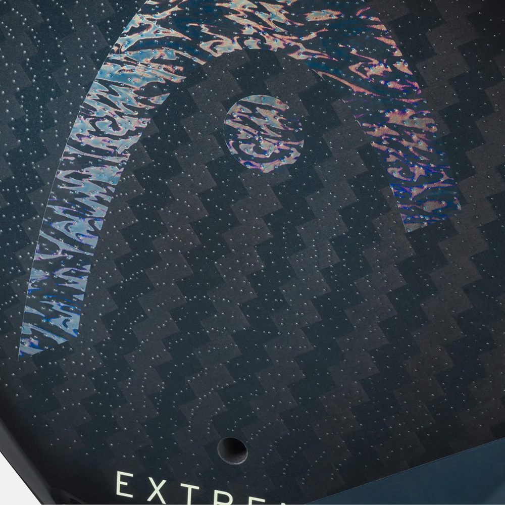 Ракетка для падела, для профессионалов, углеродн. волокно Head Extreme One X 2025, 223105 темно-синий