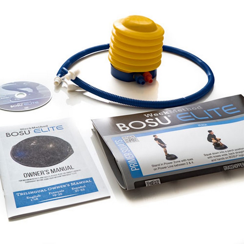 Платформа балансировочная Bosu Balance Trainer Elite серый