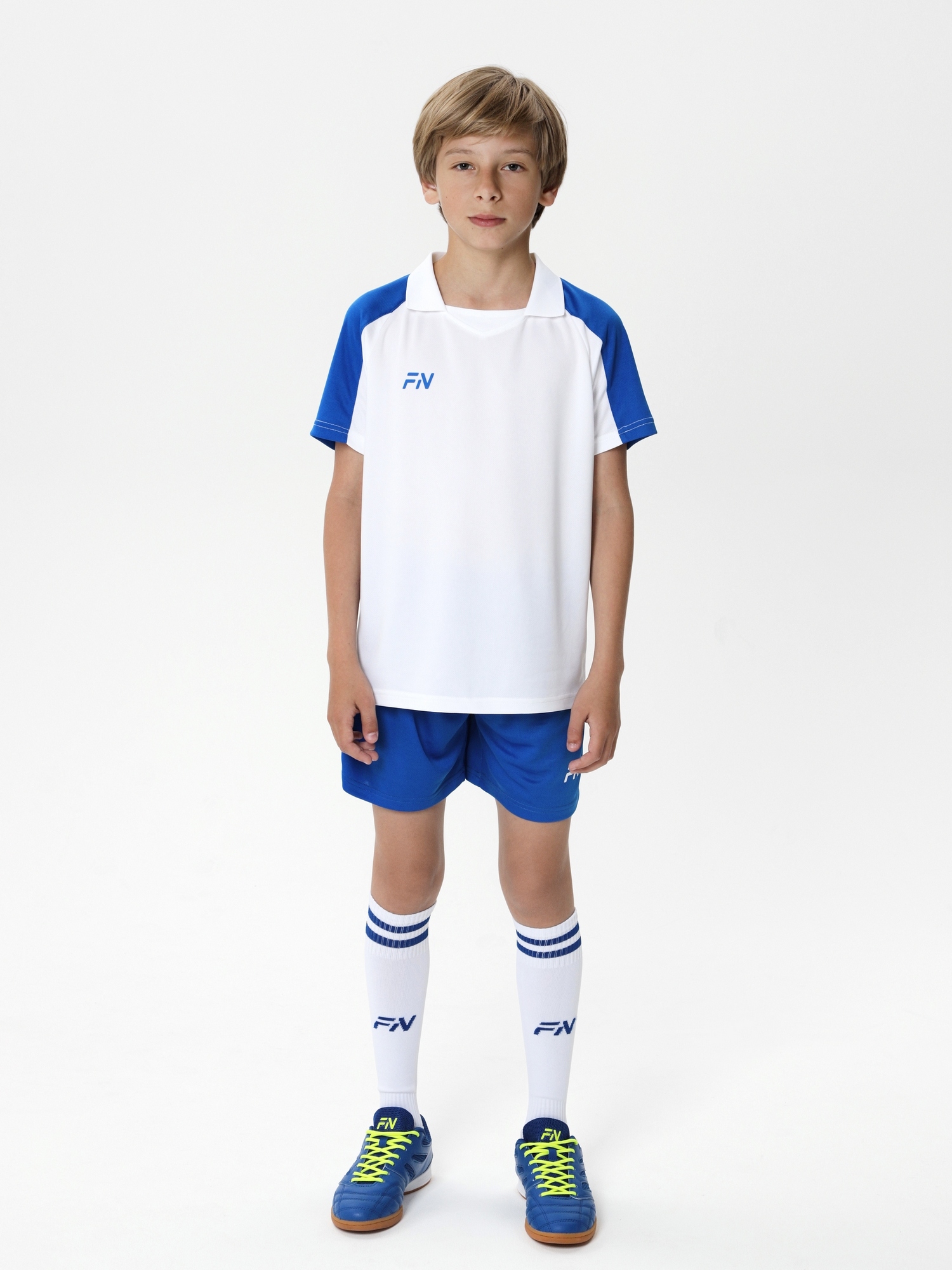 Детская футбольная форма FN Phantom Kid KFN4261022-409 White\Blue