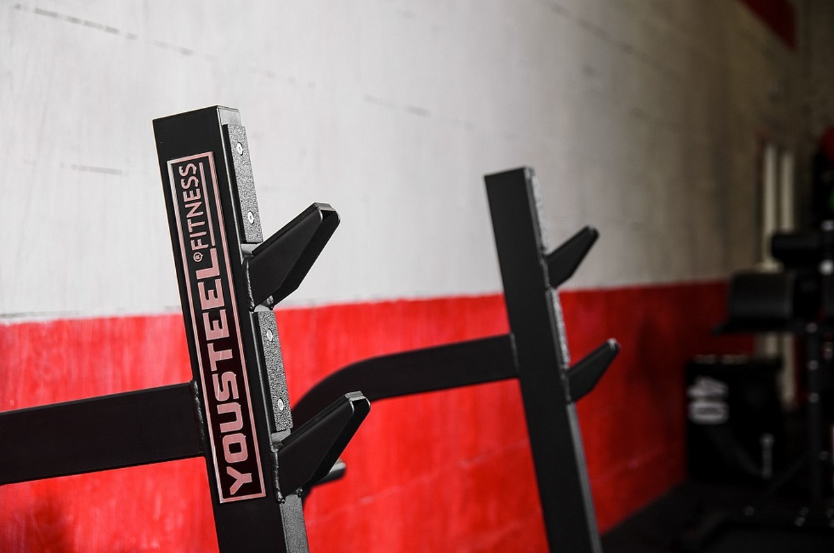 Олимпийская горизонтальная скамья для жима YouSteel F-302 | Premium Fitness