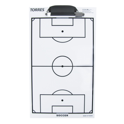 Тактическая доска для футбола Torres TR1002S белый
