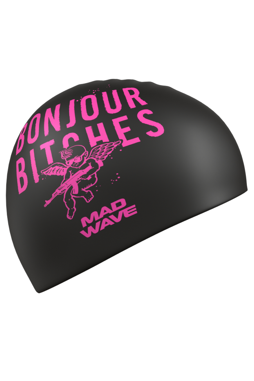 Силиконовая шапочка Mad Wave Bonjour M0554 61 2 00W черный