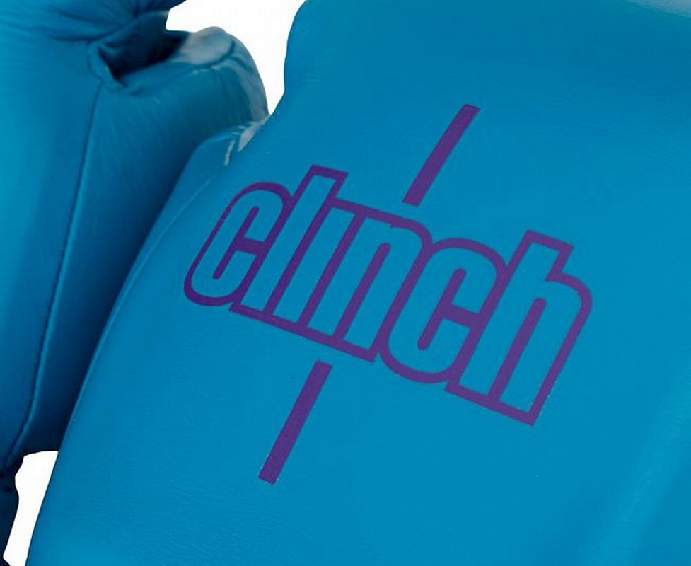 Перчатки боксерские Clinch Undefeated C161 светло-синий