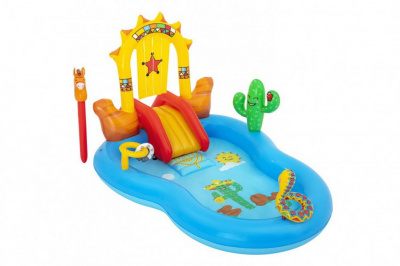 Игровой центр-бассейн с игрушками Bestway 264х188х140см 53118