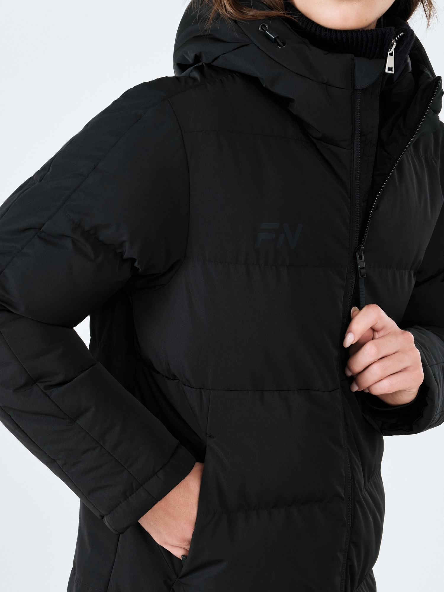 Пуховик FN Snowfall Long (Women) WFN4201001-000 Black