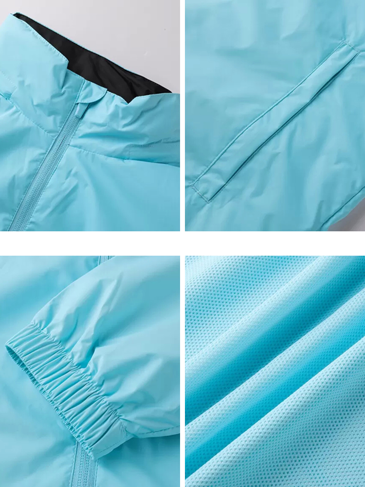 Ветровка Kelme Raincoat 3801241-405 Light Blue