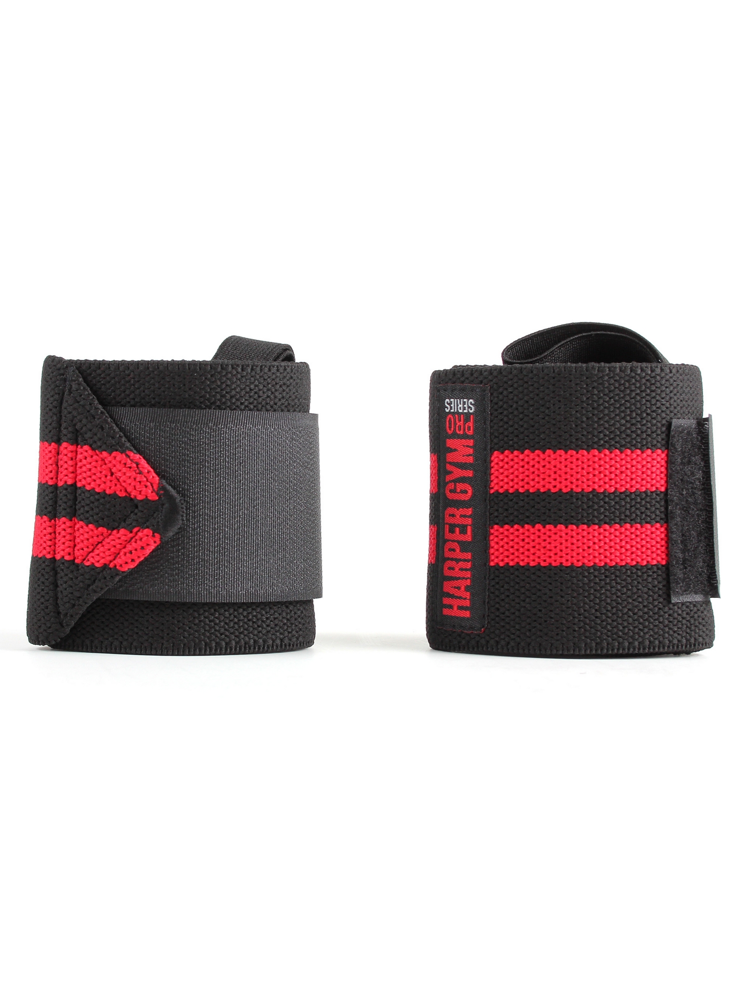 Суппорт запястья эластичный (пара) Harper Gym Pro Series NT50283 черный\красный