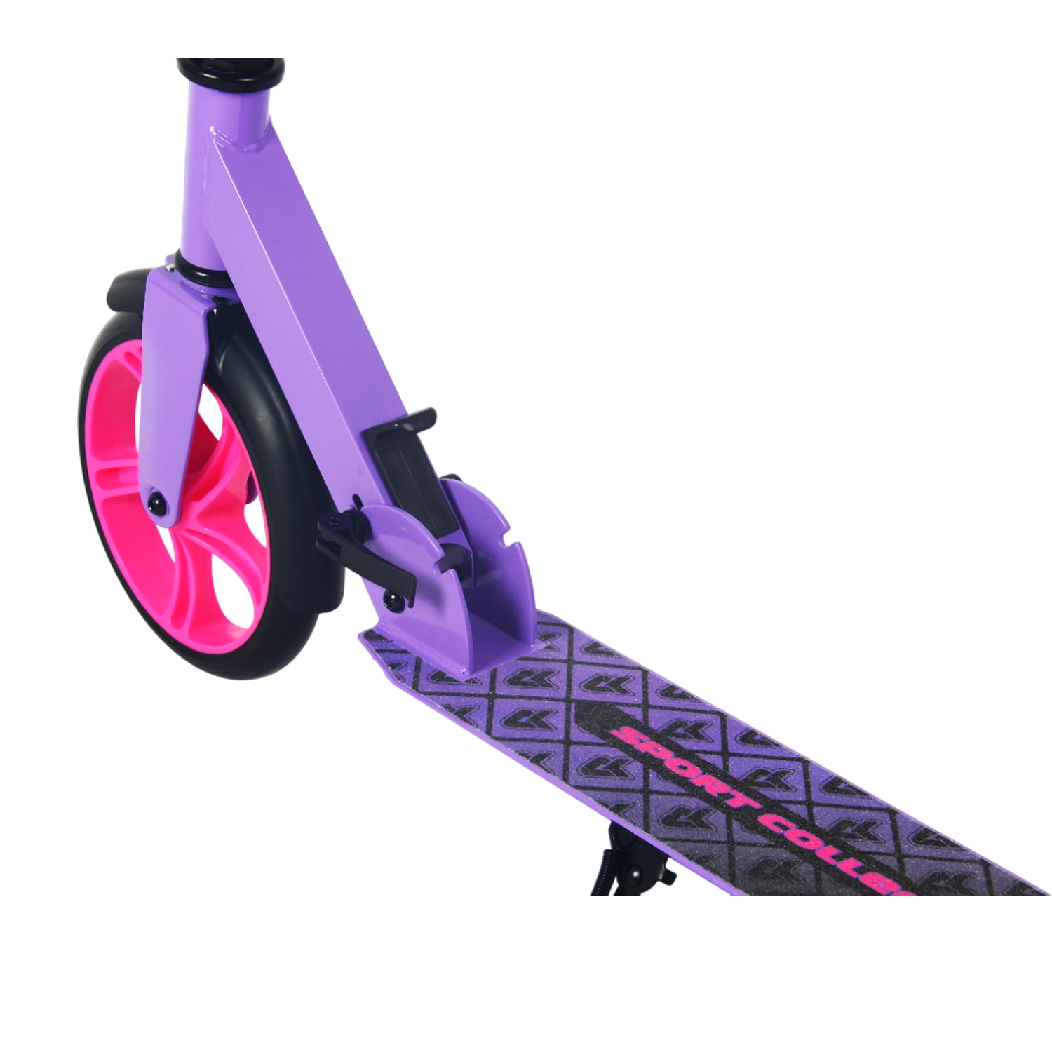 Самокат 200мм Sport Collection CK-SA200-2 violet (фонарь и наклейка в подарок)
