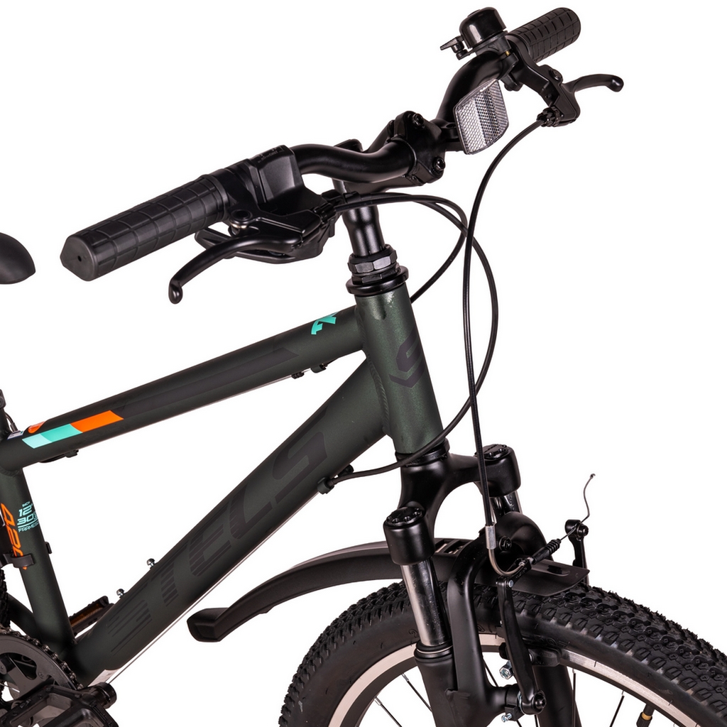 Велосипед 24" Stels Turbo 420 V (рама 12) (ALU рама) (6-ск.) 2026 X0000001862 Темно\зеленый