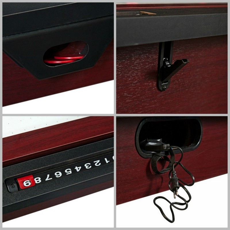 Игровой стол - многофункциональный Dynamic Billard Tornado 6 в 1 коричневый