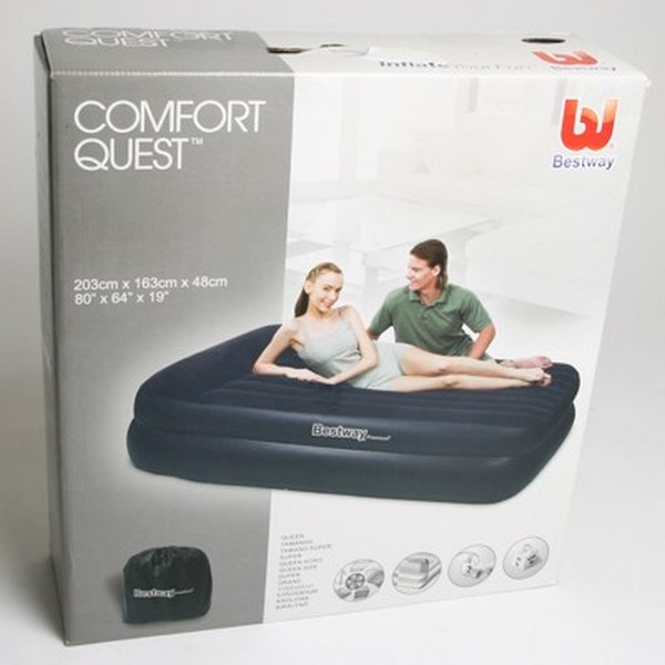 Кровать флок 203x163x48см Bestway 67403