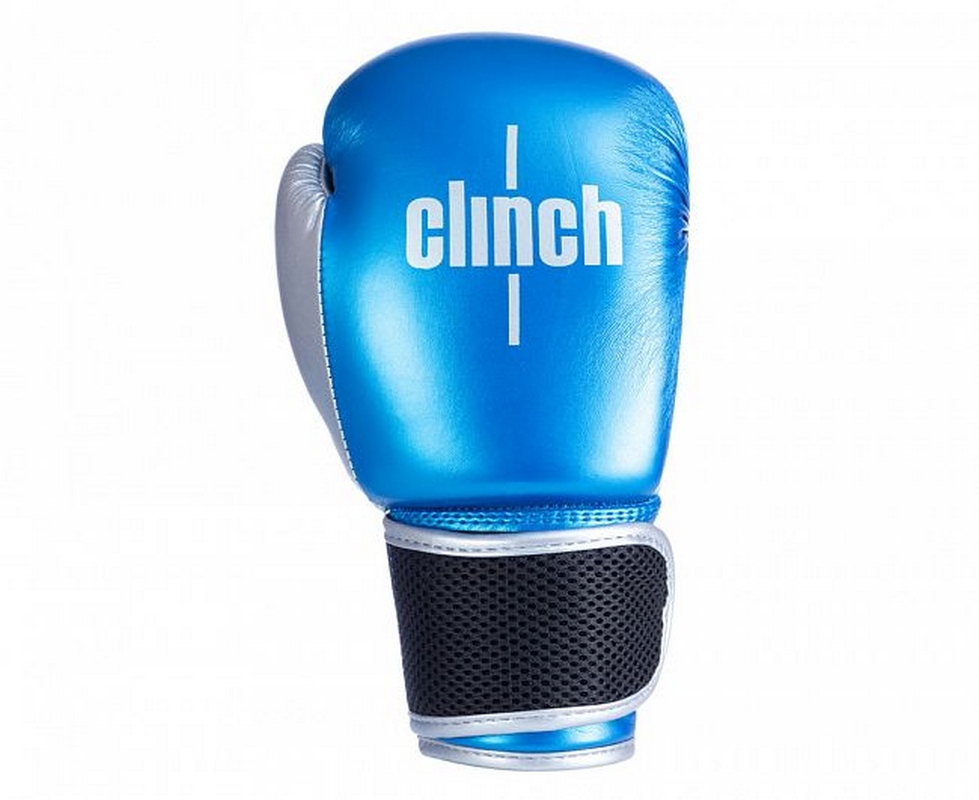 Перчатки боксерские Clinch Kids C127 сине-серебристый