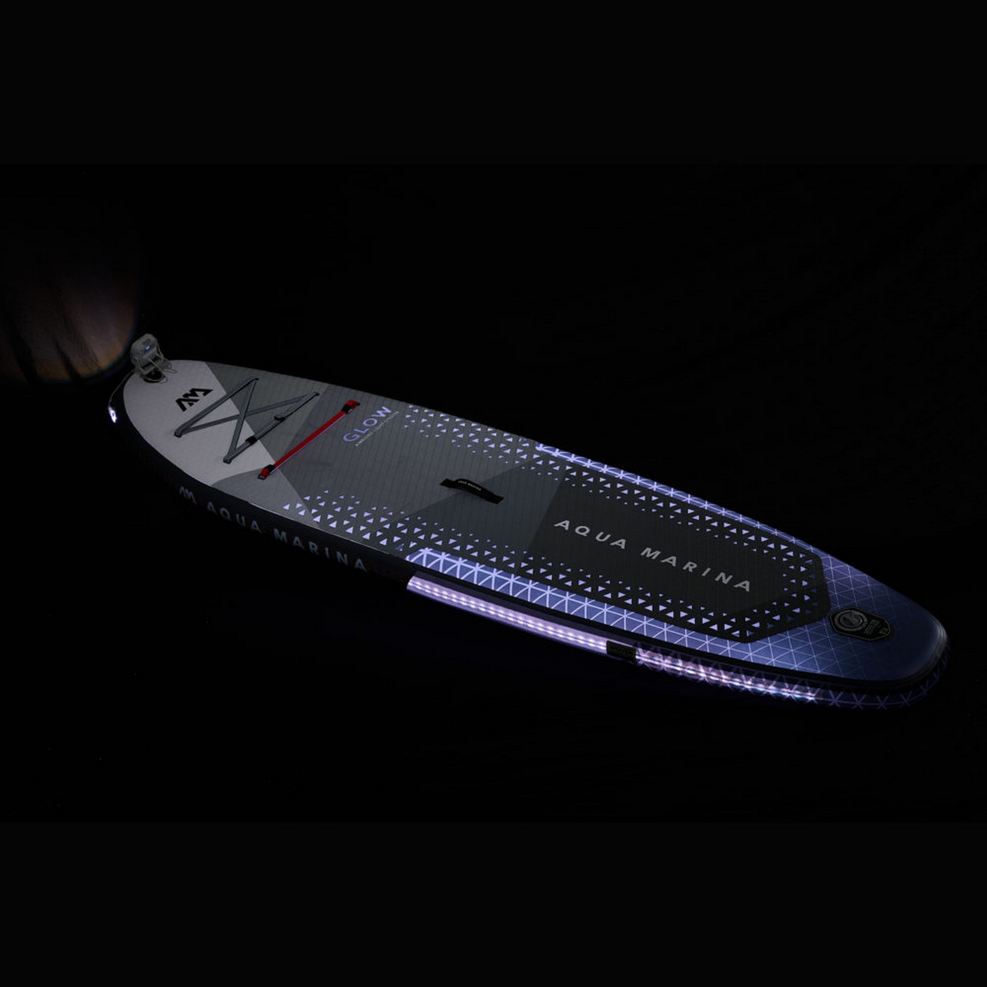 SUP-доска 315х79х15см, Ambient Light System, киль, лиш, до 140кг Aqua Marina Glow BT-24GL