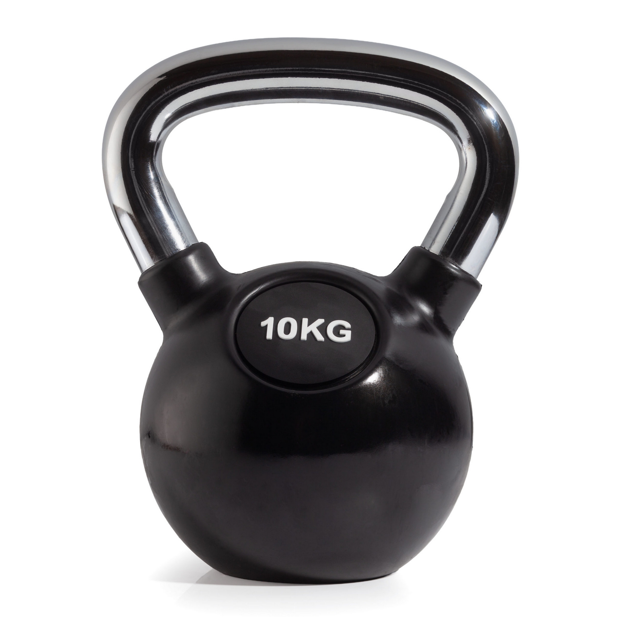 Гиря с резиновым покрытием 10 кг (модель: К-6) VictoryFit VF-KRU100