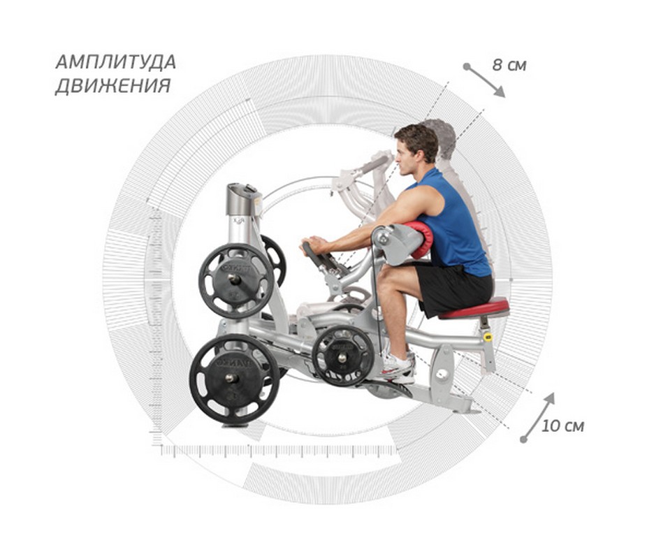 Hoist RPL-5102 Бицепс сидя