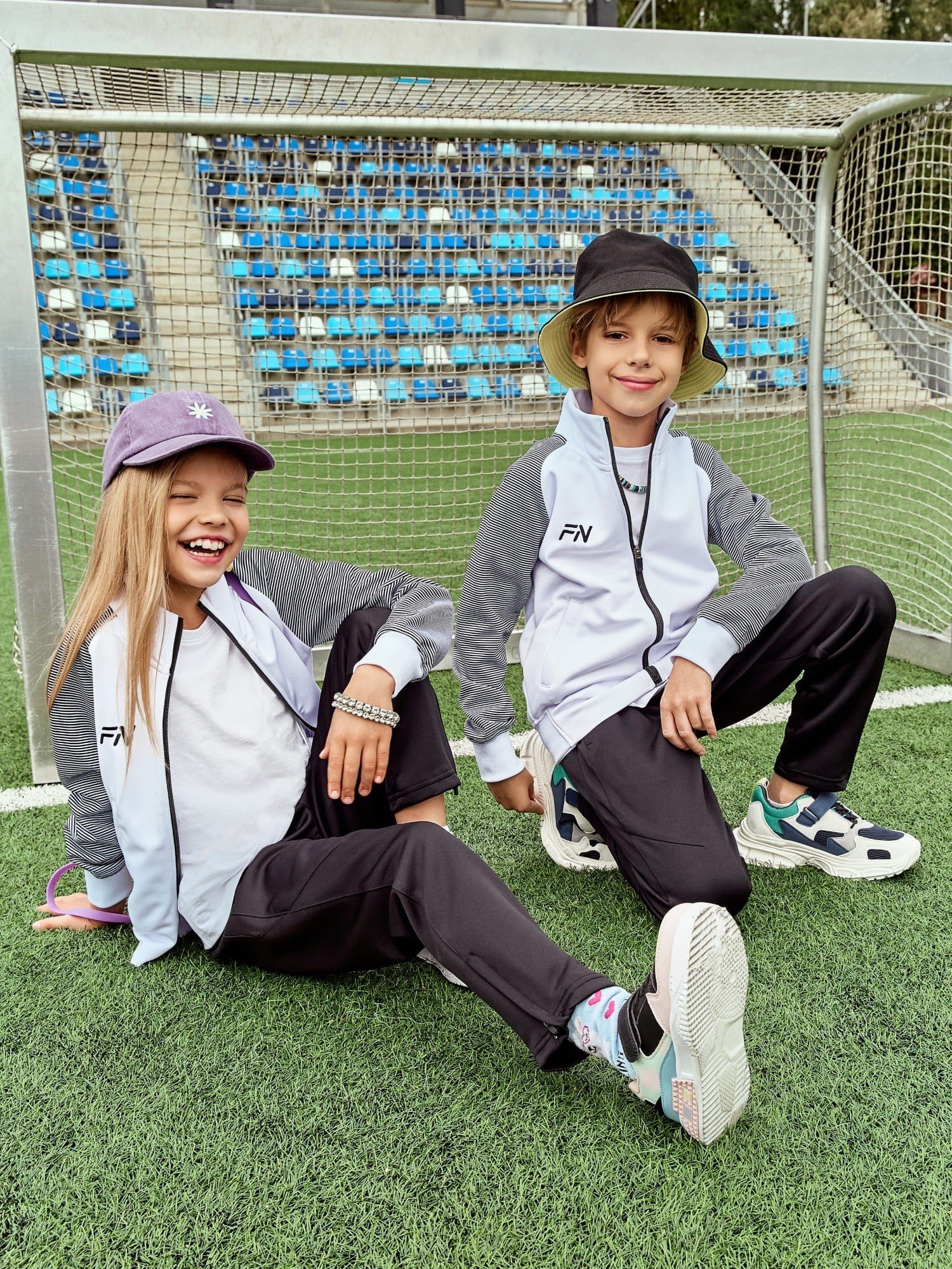 Детский спортивный костюм FN Dynamic Kid KFN4251001-103 White\Black
